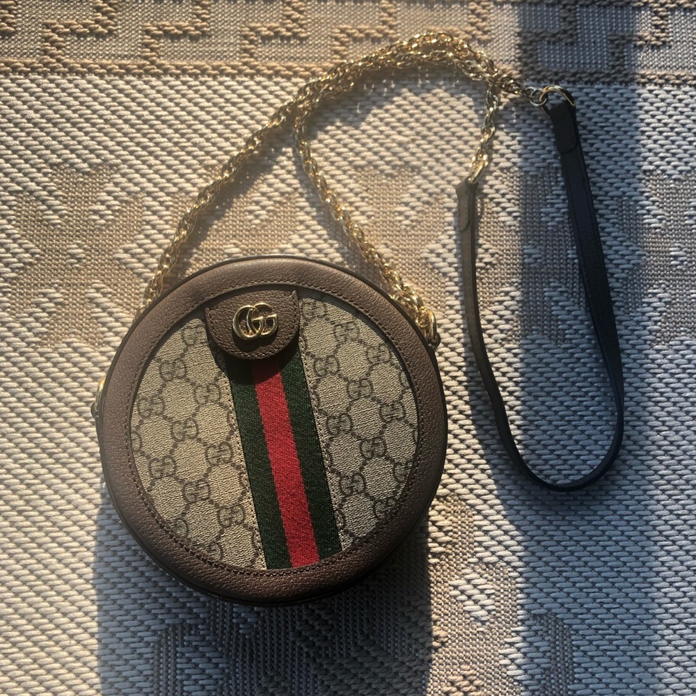 Gucci Ophidia mini GG round shoulder bag